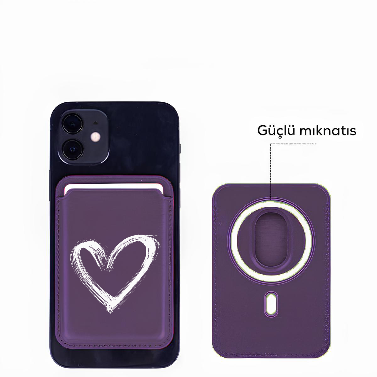 Apple iPhone Heart Cardsafe Kartlık