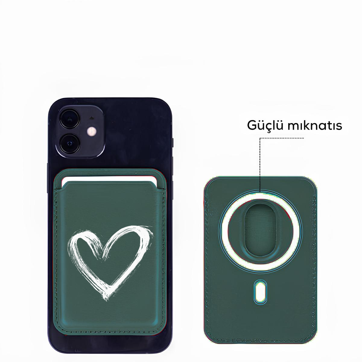 Apple iPhone Heart Cardsafe Kartlık