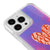 iPhone 15 Pro Gossip Love Telefon Kılıfı - Neon - Violet