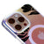 iPhone 15 Pro Dark Flowers Magsafe Case Aura Hologram - Magsafe - Aura