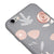 iPhone 6S Plus Flowers Design Telefon Kılıfı - Renkli Silikon - Gri