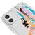 iPhone 11 Colorful Paint Telefon Kılıfı - Şeffaf - Saydam