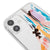 iPhone 12 Colorful Paint Telefon Kılıfı - Şeffaf - Saydam