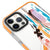 iPhone 12 Pro Colorful Paint Telefon Kılıfı - Artycase - Turuncu