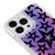 iPhone 15 Pro Stars Telefon Kılıfı - Neon - Violet