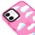 iPhone 11 Cute Clouds Telefon Kılıfı - Artycase - Fuşya