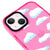 iPhone 15 Cute Clouds Telefon Kılıfı - Artycase - Fuşya