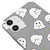 iPhone 11 Cute Ghost Telefon Kılıfı - Renkli Silikon - Gri