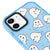 iPhone 12 Cute Ghost Telefon Kılıfı - Artycase - Azure