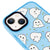 iPhone 13 Cute Ghost Telefon Kılıfı - Artycase - Azure