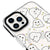 iPhone 16 Pro Cute Ghost Telefon Kılıfı - Artycase - Siyah