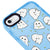 iPhone 6 Plus Cute Ghost Telefon Kılıfı - Artycase - Azure