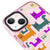 iPhone 13 Colorful Cats Telefon Kılıfı - Artycase - Simli Pembe