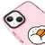 iPhone 13 Duck Heart Telefon Kılıfı - Artycase - Simli Pembe