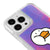 iPhone 13 Pro Duck Heart Telefon Kılıfı - Neon - Violet