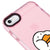 iPhone 6 Duck Heart Telefon Kılıfı - Artycase - Simli Pembe