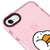 iPhone 8 Duck Heart Telefon Kılıfı - Artycase - Simli Pembe