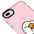 iPhone 8 Plus Duck Heart Telefon Kılıfı - Artycase - Simli Pembe