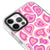 iPhone 12 Pro Pinky Hearts Telefon Kılıfı - Artycase - Beyaz