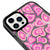 iPhone 16 Pro Pinky Hearts Telefon Kılıfı - Artycase - Cool Black