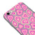 iPhone 6 Pinky Hearts Telefon Kılıfı - Renkli Silikon - Gri