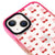 iPhone 14 Cute Cherry Telefon Kılıfı - Artycase - Pembe Yeşil