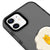 iPhone 12 Egg Cat Telefon Kılıfı - Artycase - Cool Black