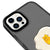 iPhone 14 Pro Egg Cat Telefon Kılıfı - Artycase - Cool Black