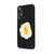 Xiaomi Mi 12 T Pro Egg Cat Telefon Kılıfı - Renkli Silikon - Siyah