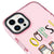 iPhone 12 Pro Max Oops Cat Telefon Kılıfı - Artycase - Simli Pembe