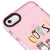 iPhone 6S Oops Cat Telefon Kılıfı - Artycase - Simli Pembe