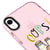 iPhone XR Oops Cat Telefon Kılıfı - Artycase - Simli Pembe