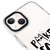 iPhone 13 Poker Cat Face Telefon Kılıfı - Artycase - Beyaz