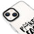 iPhone 14 Poker Cat Face Telefon Kılıfı - Artycase - Beyaz