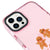 iPhone 13 Pro Joy The World Telefon Kılıfı - Artycase - Simli Pembe