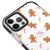 iPhone 12 Pro Gingerbread Man Telefon Kılıfı - Artycase - Siyah