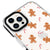 iPhone 13 Pro Gingerbread Man Telefon Kılıfı - Artycase - Siyah