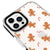 iPhone 14 Pro Max Gingerbread Man Telefon Kılıfı - Artycase - Siyah