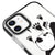 iPhone 11 Boyacı Panda Telefon Kılıfı - Artycase - Siyah