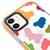 iPhone 12 Mini Colorful Dots Telefon Kılıfı - Artycase - Turuncu