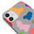 iPhone 12 Mini Colorful Dots Telefon Kılıfı - Renkli Silikon - Gri