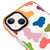 iPhone 14 Colorful Dots Telefon Kılıfı - Artycase - Turuncu