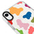 iPhone XR Colorful Dots Telefon Kılıfı - Artycase - Beyaz