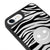 iPhone 6S Zebre Smile Telefon Kılıfı - Ayna - Siyah