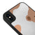 iPhone X Brown Bear Teddy Telefon Kılıfı - Ayna - Siyah