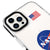 iPhone 13 Pro Nasa Usa Telefon Kılıfı - Artycase - Siyah