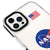 iPhone 15 Pro Nasa Usa Telefon Kılıfı - Artycase - Siyah