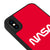 iPhone X Red Logo Nasa Telefon Kılıfı - Glossy - Popsoketsiz