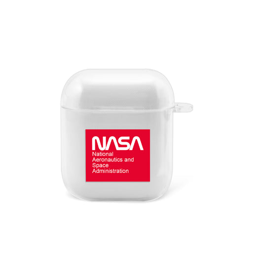 Apple AirPods Nasa Space Şeffaf Kılıfı