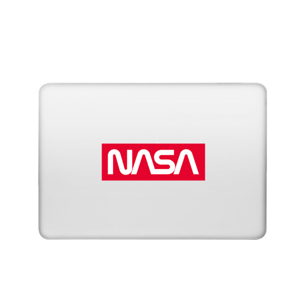 Macbook Air Sert Kapaklı Nasa Red Desenli Kılıf